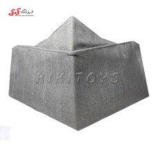 ماسک صورت سه بعدی سه لایه خاکستری