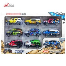 اسباب بازی ماشین فلزی آفرودی Off road CARS 804