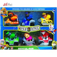اسباب بازی سگ های نگهبان با ماشین پاوپاترول PAW PATROL 2018