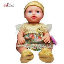 اسباب بازی عروسک نوزاد موزیکال کلاه دار کوچک Baby May May 256