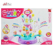 اسباب بازی بستنی و شکلات فروشی موزیکال SWEET Rotating Platform 66854