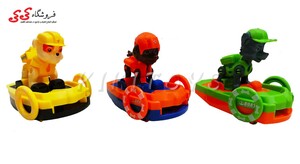 اسباب بازی ست سگ های نگهبان پاوپاترول با قایق PAW