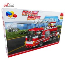 لگو ماشین آتشنشانی اسباب بازی CITY FIRE BRIGADE 21004