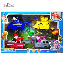 اسباب بازی سگ های نگهبان با ماشین پاوپاترول PAW PATROL 4083