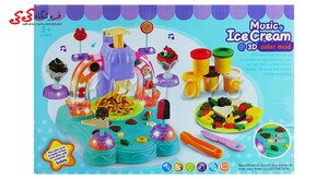 سفارش انلاین اسباب بازی ست بستنی و شیرینی با خمیر بازی MUSIC ICE CREAM