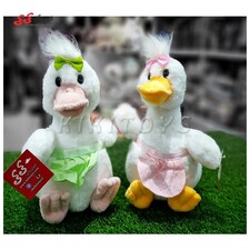 عروسک اردک پولیشی بامزه پیش بنددار