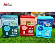 گاوصندوق رمز دار اسباب بازی با اثر انگشت MONEY SAFE BOX