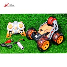اسباب بازی ماشین دیوانه کنترلی 5 چرخ STUNT CAR