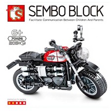 لگو ماکت موتور تریومف Triumph برند اس وای SEMBO BLOCK 701126