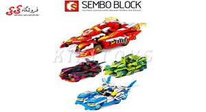 بازی و سرگرمی لگو ماشین قهرمانان SEMBO BLOCK 607203