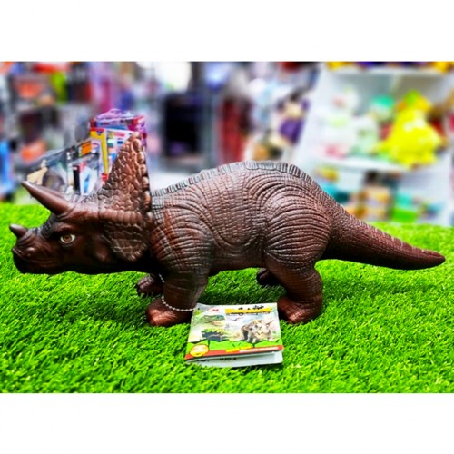 دایناسور تریسراتوپس نرم گوشتی اسباب بازی Triceratops Dinosaur