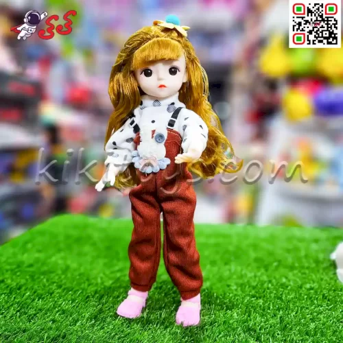 عروسک مفصلی باربی لباس کبریتی Barbi 651