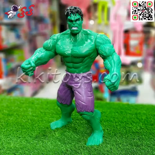 خرید اسباب بازی اکشن فیگور هالک سبز موزیکال Hulk 036 | کی کی تویز