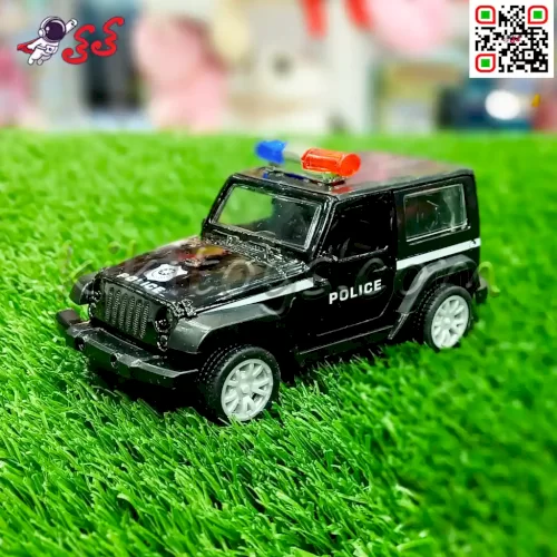 ماشین پلیس فلزی اسباب بازی مدل لندکروز Police car 1108