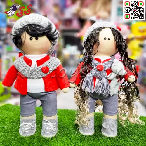 عروسک روسی دختر و پسر جفتی 1403 KIKI DOLLS