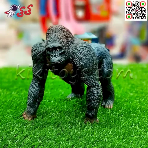 فیگور حیوانات ماکت گوریل کوچک نرم اسباب بازی Gorilla X160