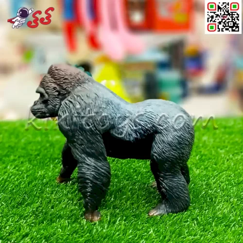 خرید اینترنتی فیگور حیوانات ماکت گوریل کوچک نرم اسباب بازی Gorilla X160