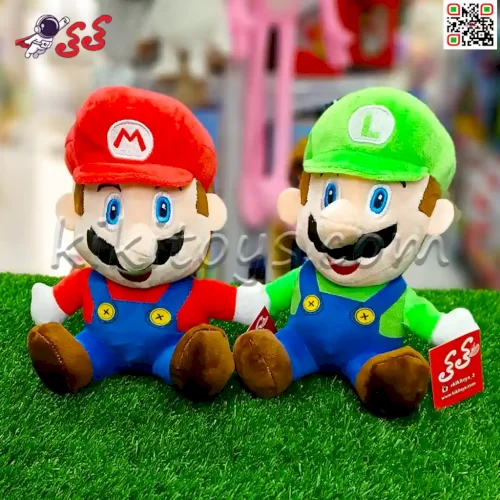 عروسک پولیشی سوپر ماریو SUPER MARIO قارچ خور اسباب بازی