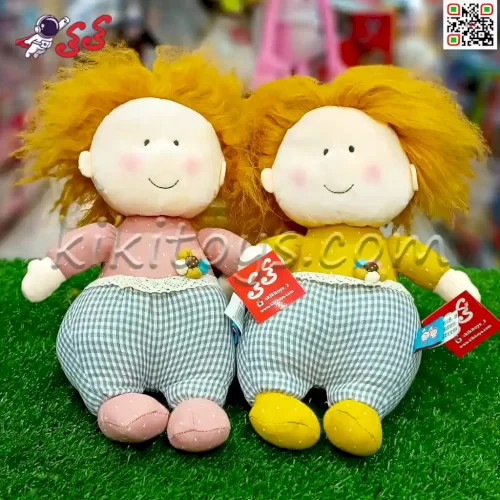عروسک پولیشی دختر و پسر خندان Plush Dolls