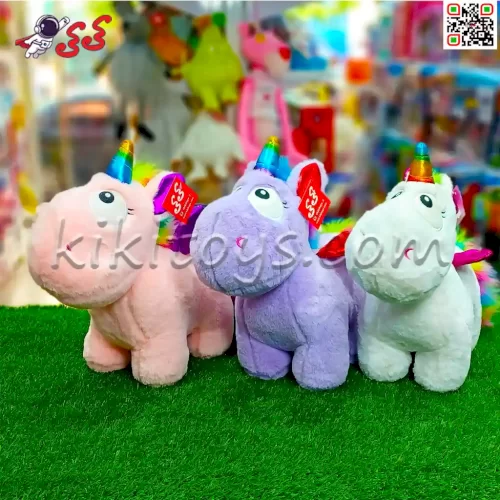 عروسک پولیشی اسب تک شاخ اگنس 30 سانتیمتر Plush toys unicorn
