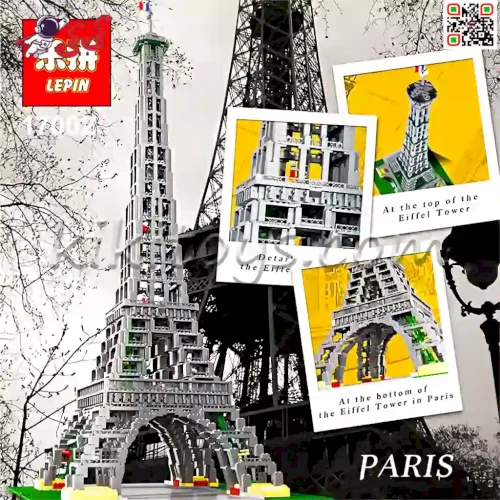 لگو برج ایفل آرشیتکت Eiffel Tower برند لپین LEPIN 17002