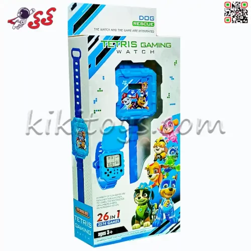 ساعت سگ های نگهبان با بازی کامپیوتری PAW PATROL 302