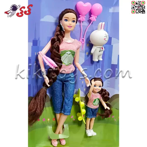 فروش عروسک باربی مفصلی با بچه