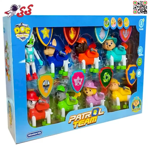 اسباب بازی سگهای نگهبان پاوپاترول 8 عددی PAW PATROL 18883