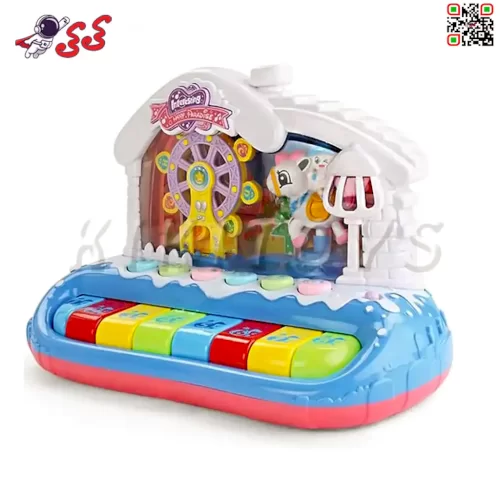 اسباب بازی پیانو موزیکال با رقص نور کودک Paradise Piano 7018B