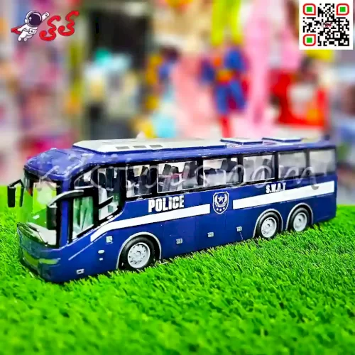 اتوبوس کنترلی اسباب بازی پلیس مدل اسکانیا CITY BUS 1954