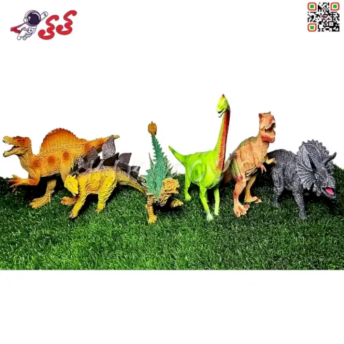 اسباب بازی فیگور دایناسور 6 عددی DINOSAUR PLAYS SET KL8006
