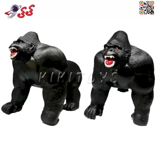 مشخصات فیگور حیوانات گوریل بزرگ نرم اسباب بازی Gorilla figure X060