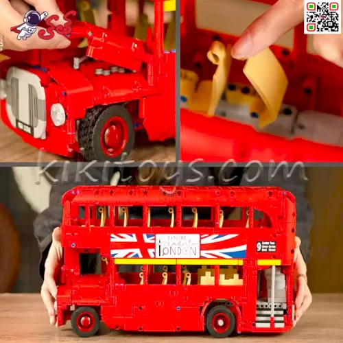 فروش انلاین لگو ساختنی اتوبوس دوطبقه قرمز لندن برند اس وای SY8850