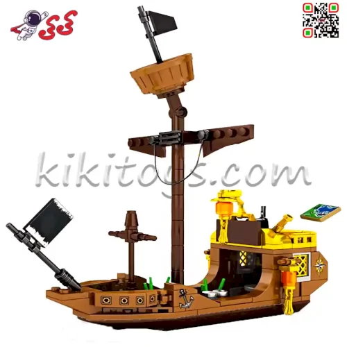 عکس لگو ساختنی قلعه و کشتی دزدان دریایی برند اس وای SY1552