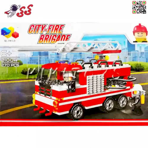 لگو ماشین آتشنشانی اسباب بازی CITY FIRE BRIGADE 21004