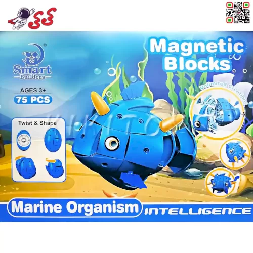 لگو مغناطیسی ماهی اسباب بازی Magnetic Blocks 303