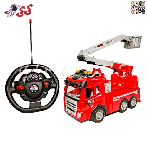 ماشین کنترلی آتشنشانی اسباب بازی موزیکال FIRE TRUCK 697