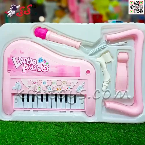 سایت خرید پیانو پایه دار با میکروفون اسباب بازی Little Pianist 8901