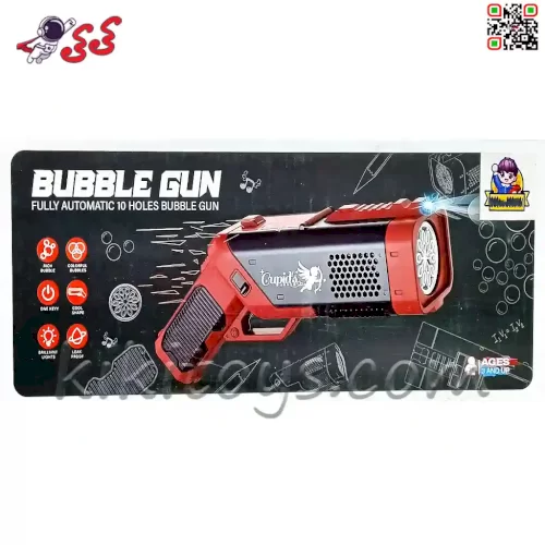 عکس تفنگ حباب ساز اسباب بازی برقی BUBBLE GUN P065
