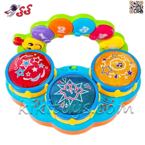 هند درام و پیانو موزیکال اسباب بازی Hand Drum 855-7a