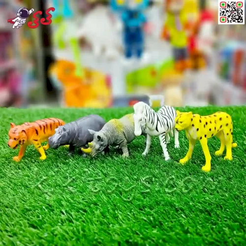 سایت خرید باغ وحش حیوانات جنگل کوچک اسباب بازی World Animals