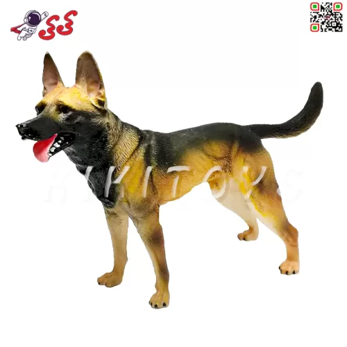 فیگور حیوانات ماکت سگ ژرمن شپرد متوسط German Shepherd 789
