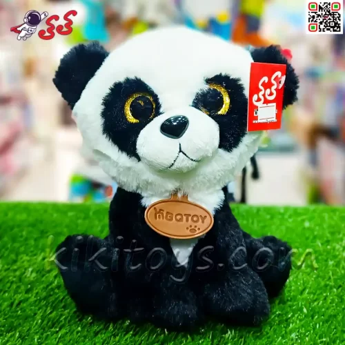 قیمت عروسک پاندا نشسته چشم تیله ای اسباب بازی Panda polish doll 60120