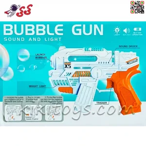 سفارش انلاین تفنگ حباب ساز برقی موزیکال اسباب بازی  BUBBLE GUN 999S