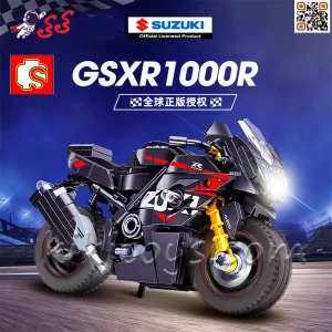 سایت خرید اینترنتی لگو موتورسیکلت سوزوکی 1000 سایز متوسط برند سمبوبلاک SEMBO BLOCK 705030