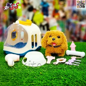 خرید سگ رباتی اسباب بازی راهرو با خانه همراه  ROBOTIC PLUSH PET TOY MC1042