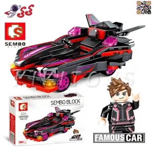لگو ماشین قهرمانان سمبوبلاک SEMBO BLOCK 607203B