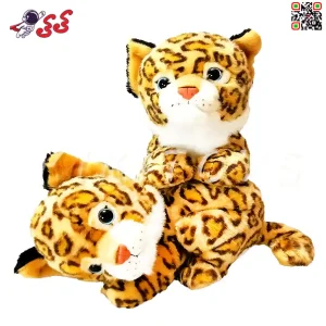 عروسک پولیشی بچه پلنگ دوقلو اسباب بازی 30030