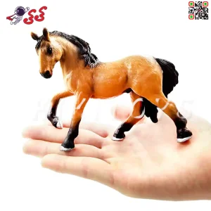 فیگور حیوانات اسب یال مشکی اسباب بازی Fiqure of horse 091