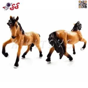 سایت خرید اینترنتی فیگور حیوانات اسب یال مشکی fiqure of horse 091